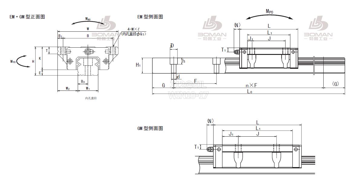 LH30EM-LH系列导轨