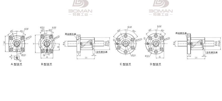 KURODA GR2520AS-AALR KURODA滚珠丝杆