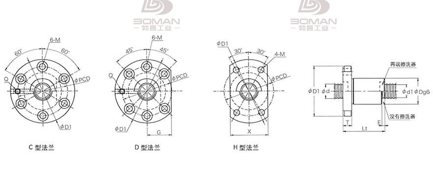 KURODA GD2005JS-CDPR 日本黑田精工丝杠钢珠安装方法