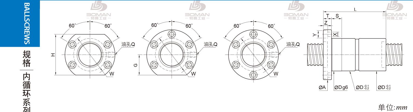 PMI FDIC5012-3 pmi丝杠规格与选型