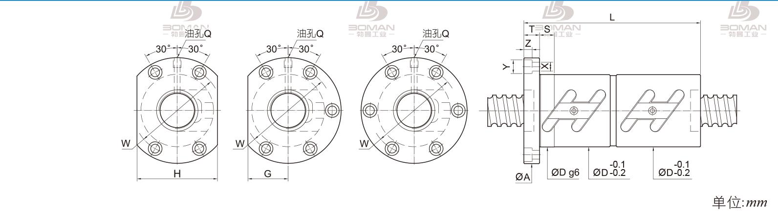 PMI FDWC5005-5 pmi丝杆目录