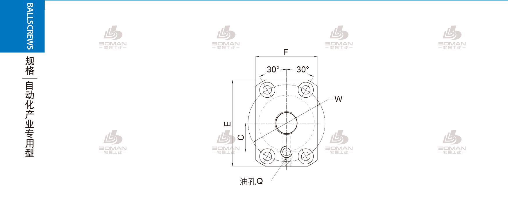 PMI PTR1220T2C5T-0600 pmi丝杠轴套