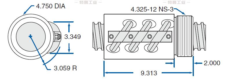 NOOK SBN10202 美国nook滚珠丝杠