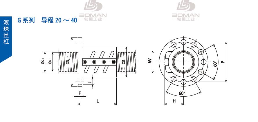 TSUBAKI 200GFL40 tsubaki丝杆