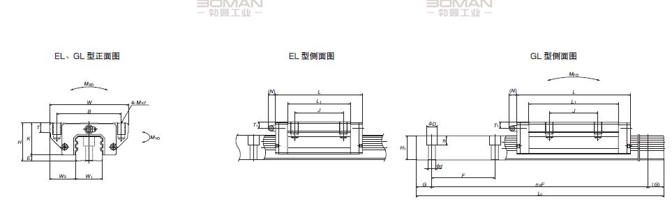 NSK LA350485ELC2V01K54-LA直线导轨现货