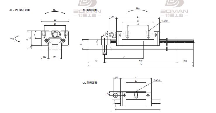 NS300600ALC1-PCZZ-NS-AL直线导轨