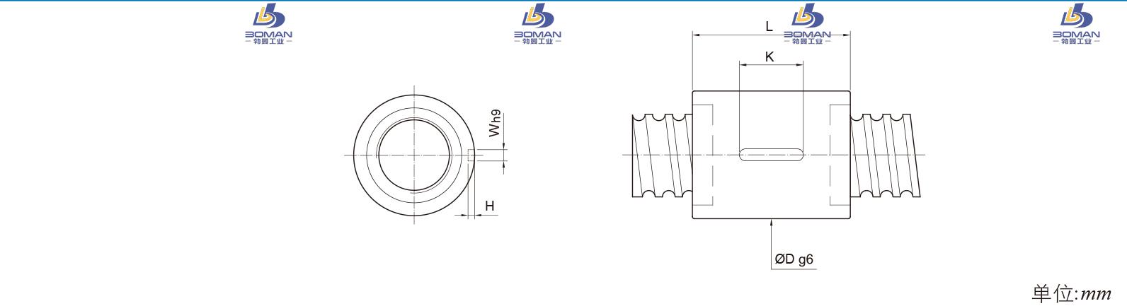PMI RSIC8010-6 pmi滚珠丝杠银泰老资料